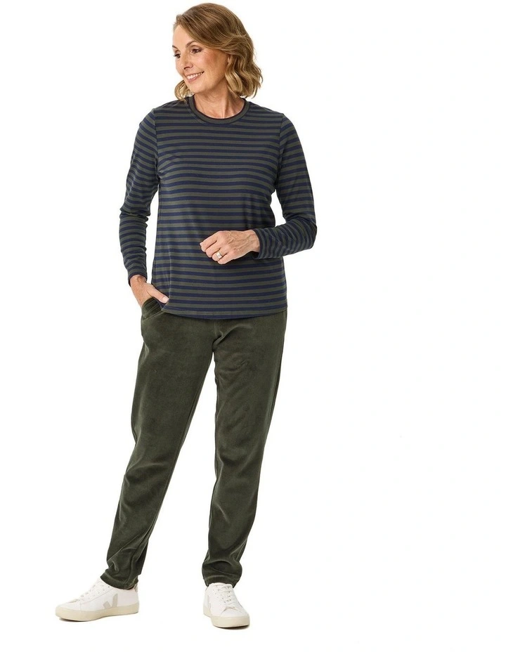 Oslo Long Sleeve Stripe Top image 4