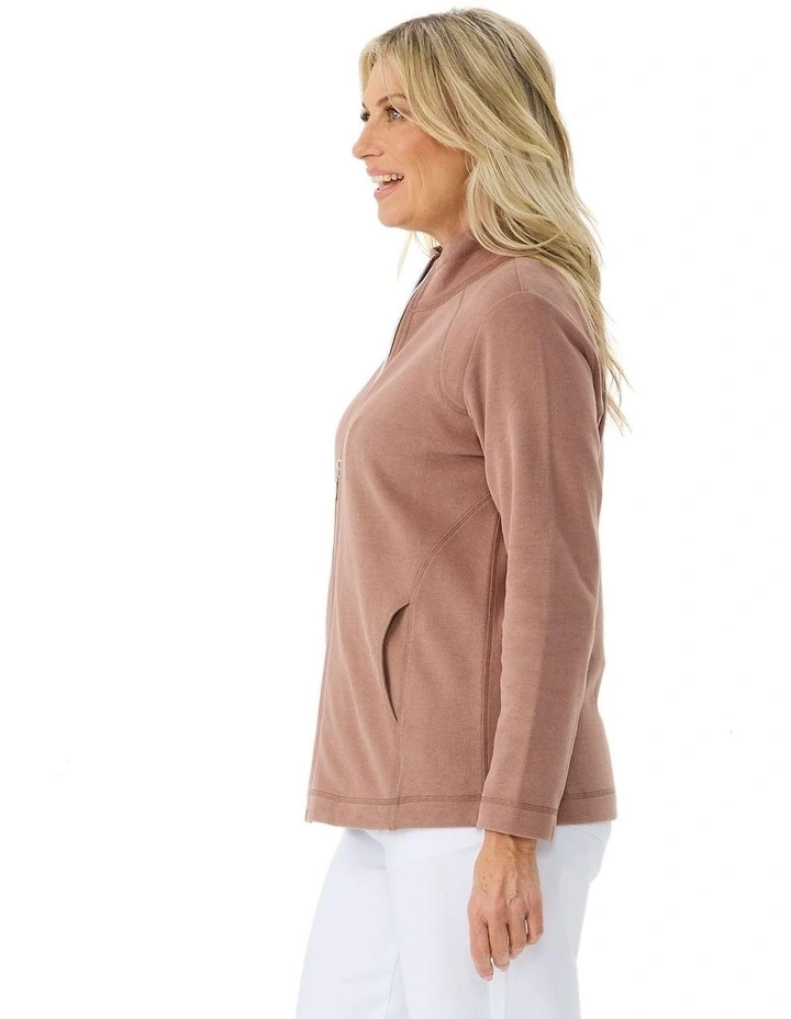 Haven French Rib Zip Up Jacket image 3