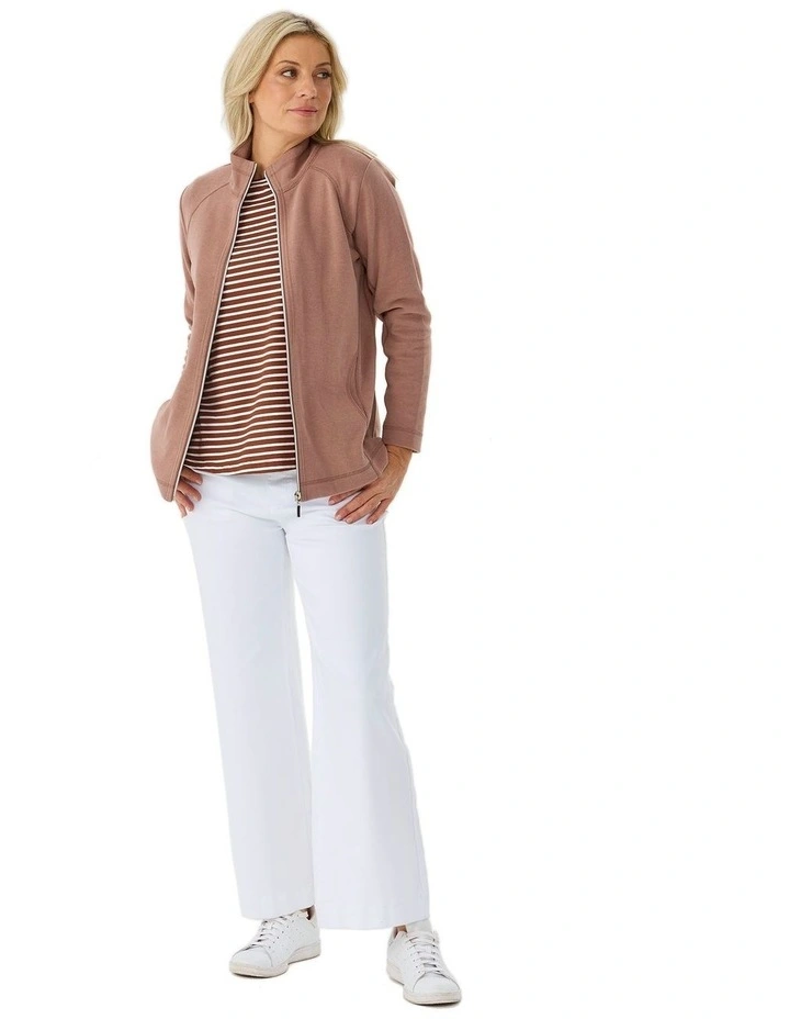 Haven French Rib Zip Up Jacket image 4