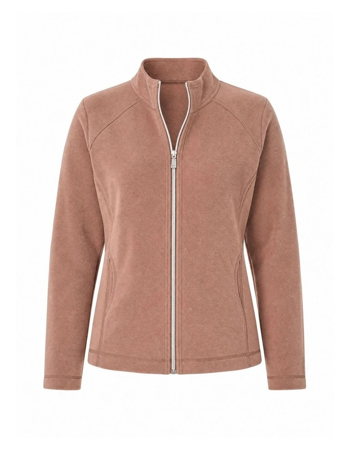 Haven French Rib Zip Up Jacket image 6