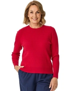 Clovelly Mini Cable Sweater