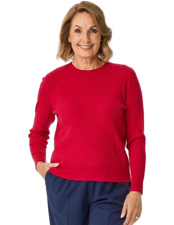 Clovelly Mini Cable Sweater image 1