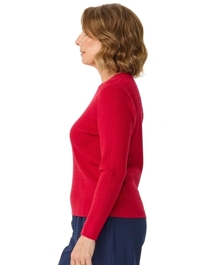 Clovelly Mini Cable Sweater image 3