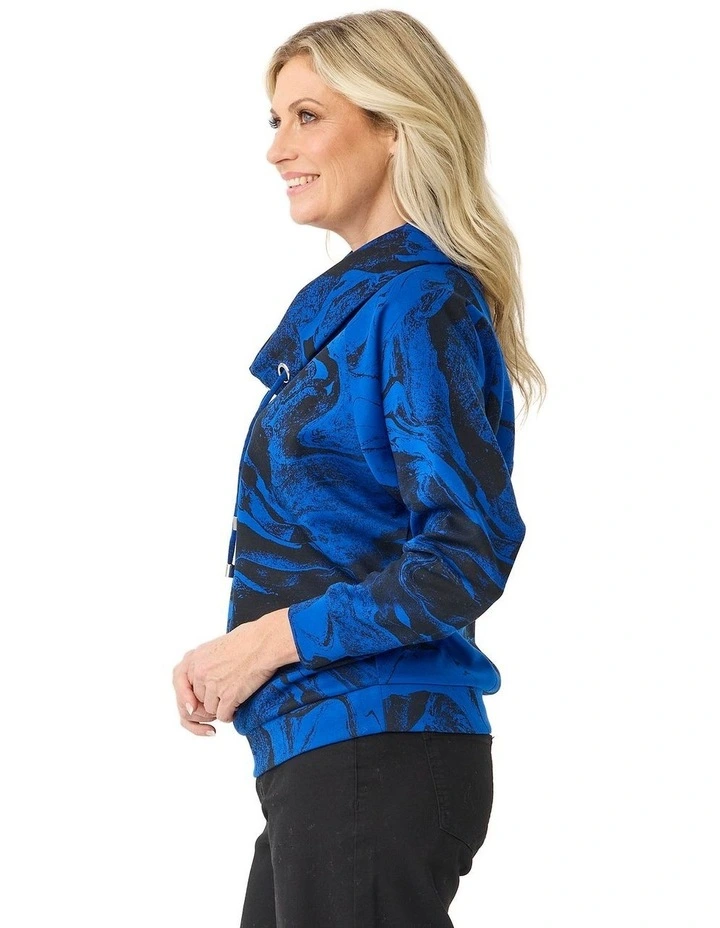 Linx Cowl Neck Long Sleeve Top image 3