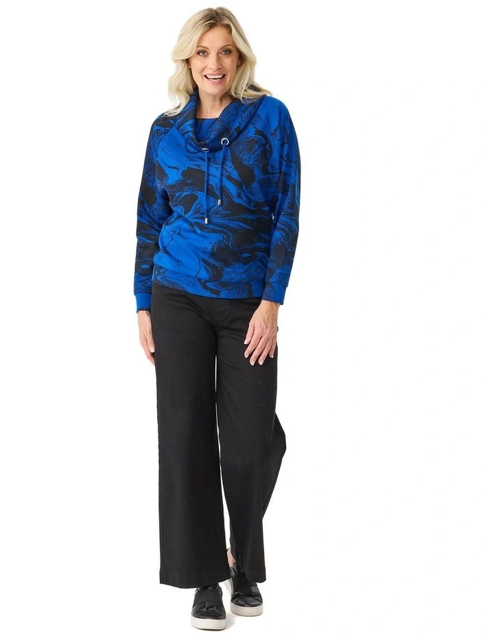 Linx Cowl Neck Long Sleeve Top image 4