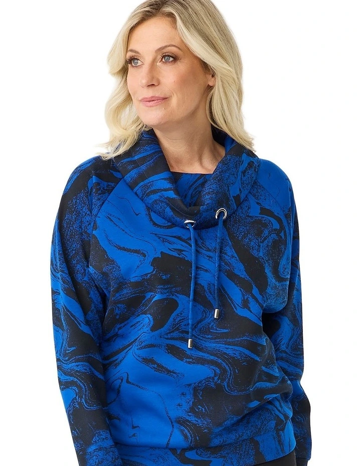 Linx Cowl Neck Long Sleeve Top image 5