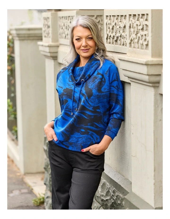 Linx Cowl Neck Long Sleeve Top image 7