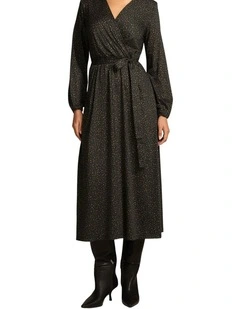 Mercerised Cotton Dress - Dappled Print