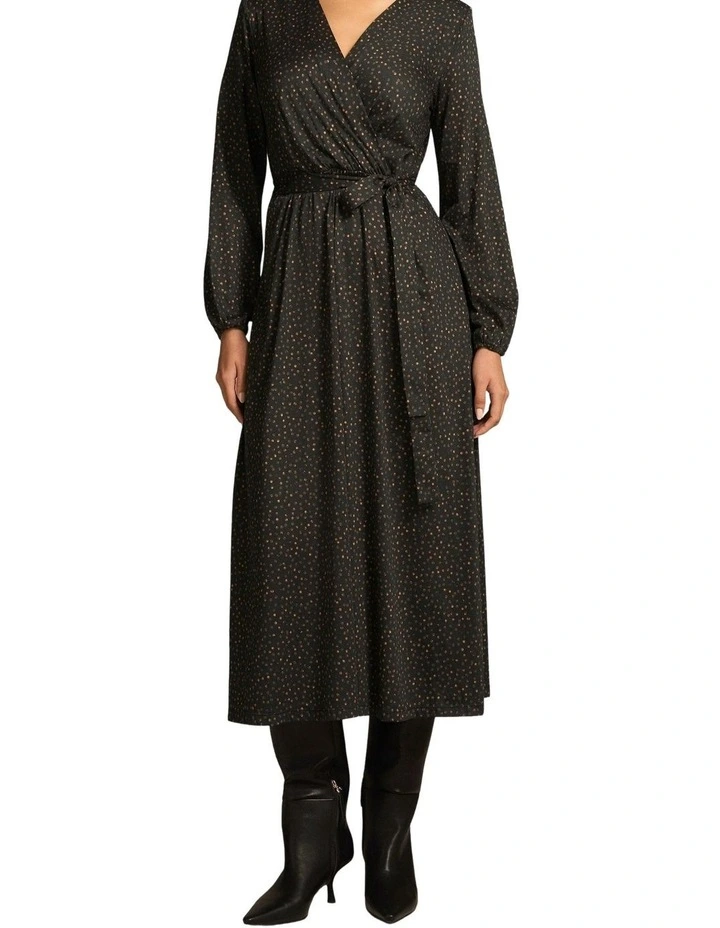 Mercerised Cotton Dress - Dappled Print image 1