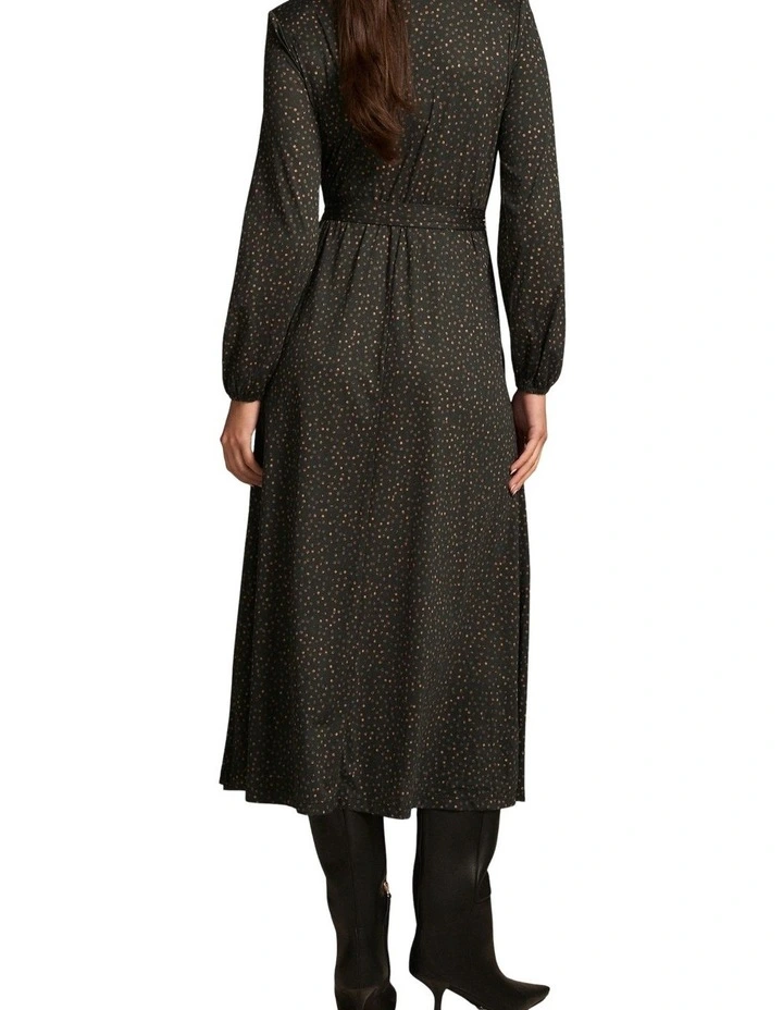 Mercerised Cotton Dress - Dappled Print image 2