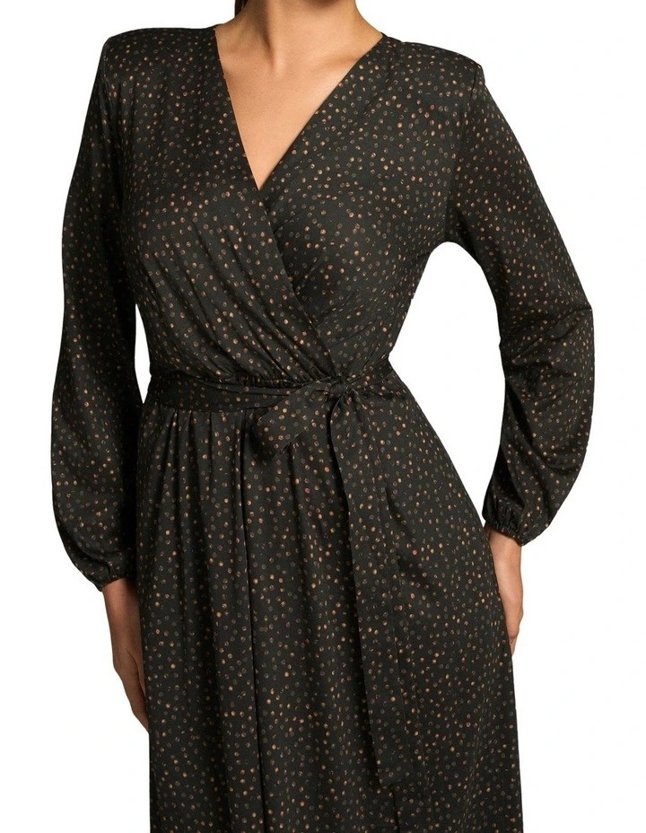 Mercerised Cotton Dress - Dappled Print image 3