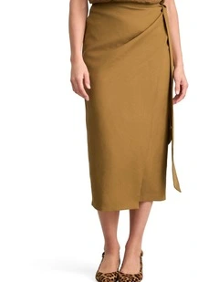Wrap Skirt - Tobacco