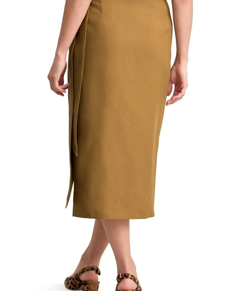 Wrap Skirt - Tobacco image 2