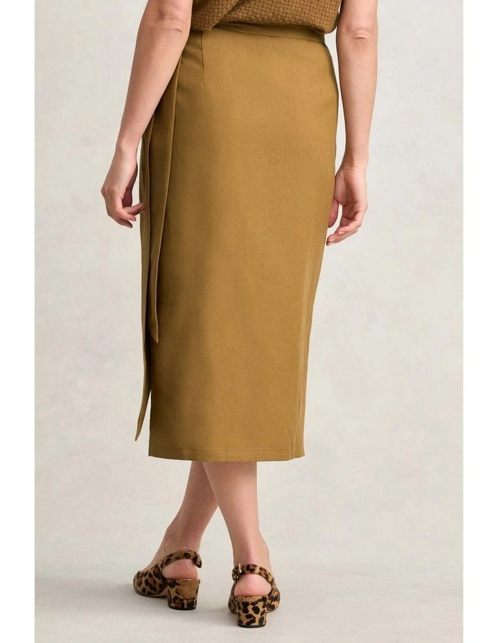 Wrap Skirt - Tobacco image 5