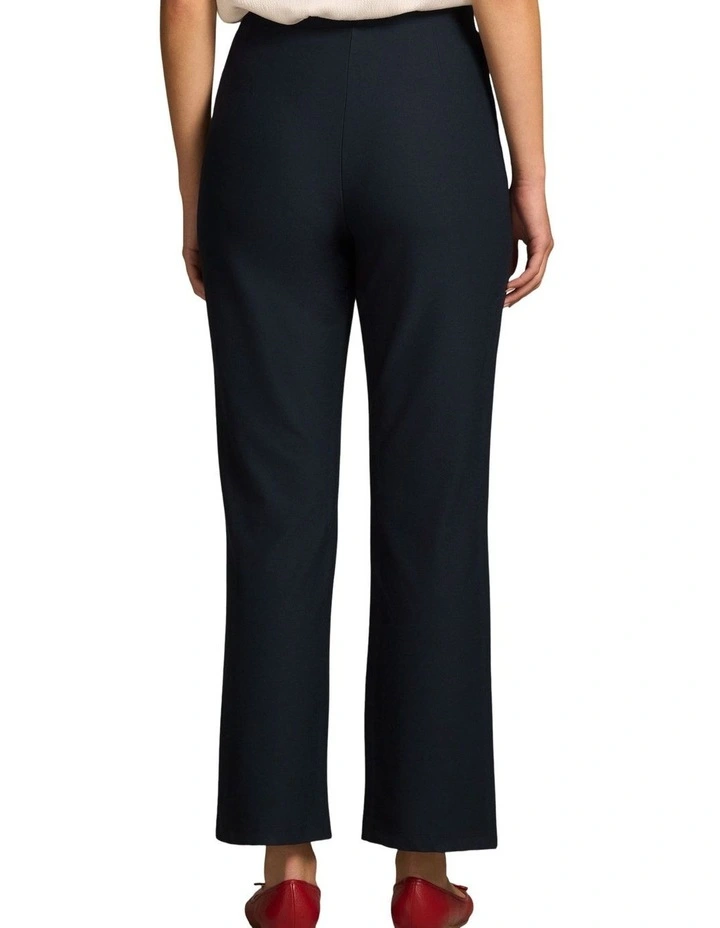 Stretch Crepe Tapered Pant - Ink image 2