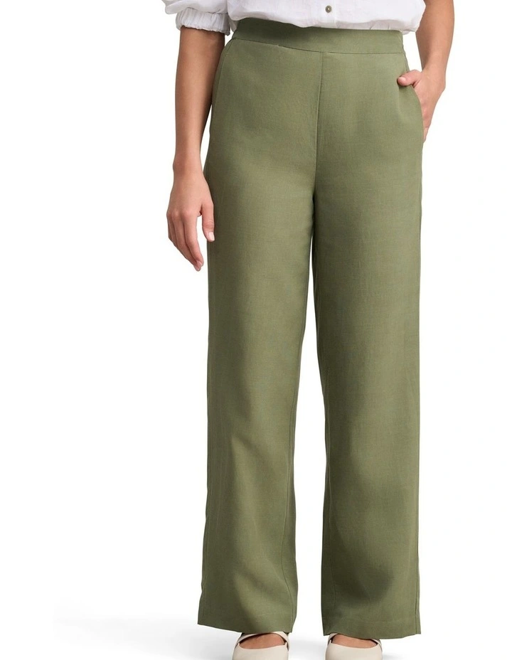 High Waisted Pant - Sage Green image 1