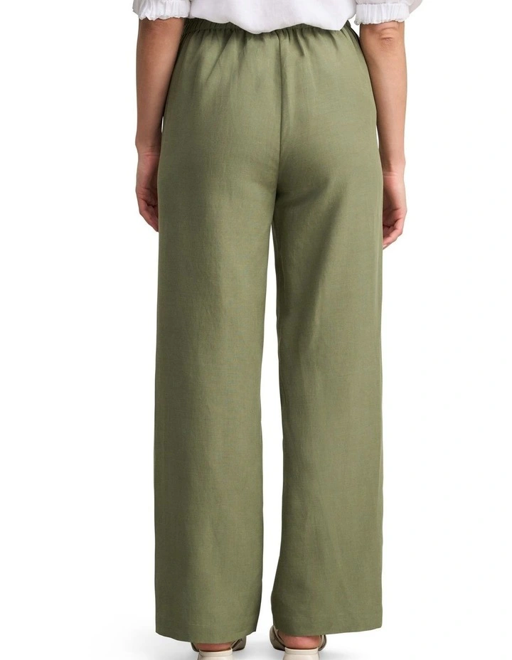 High Waisted Pant - Sage Green image 2