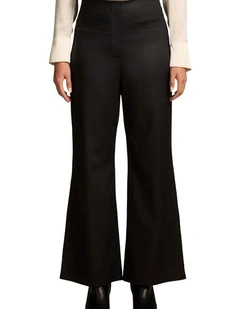 High Waisted Bootleg Pant - Black