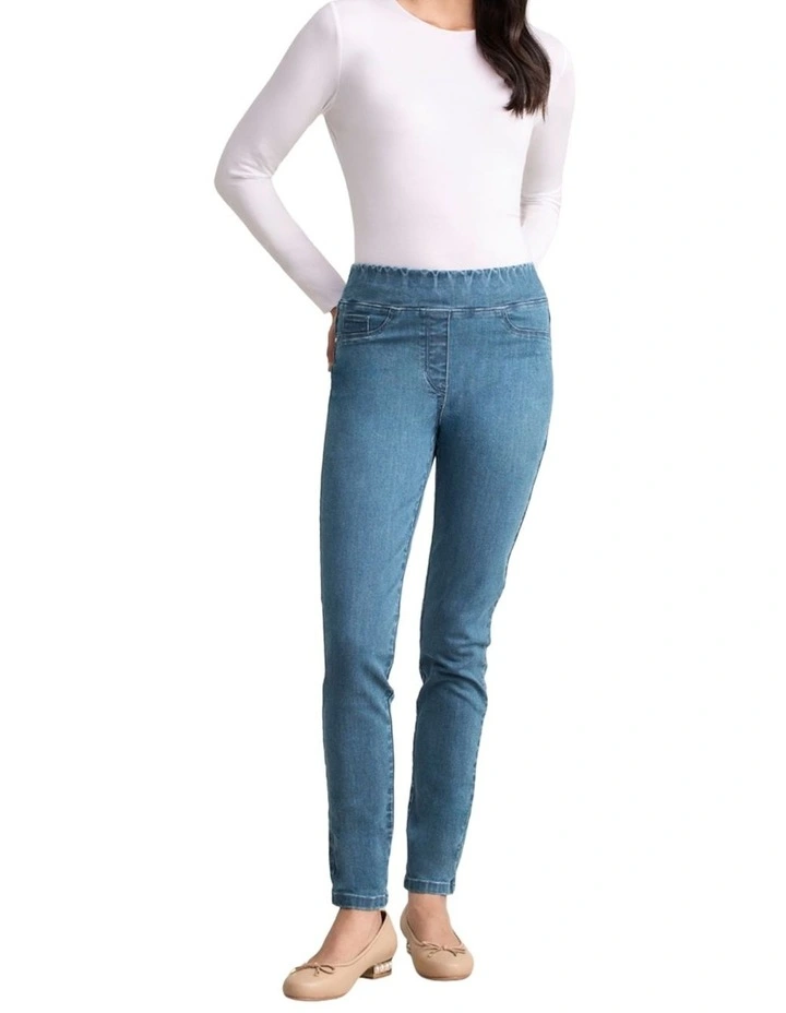 Bengajean(R) Skinny Leg in Light Denim Wash image 3