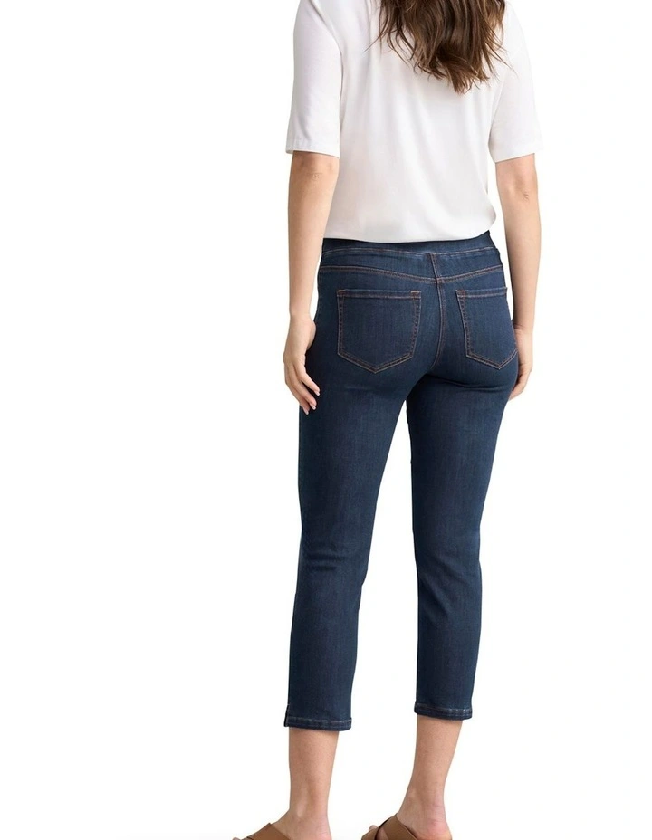 Bengajean(R) 3/4 Slim Leg - Mid Indigo image 2