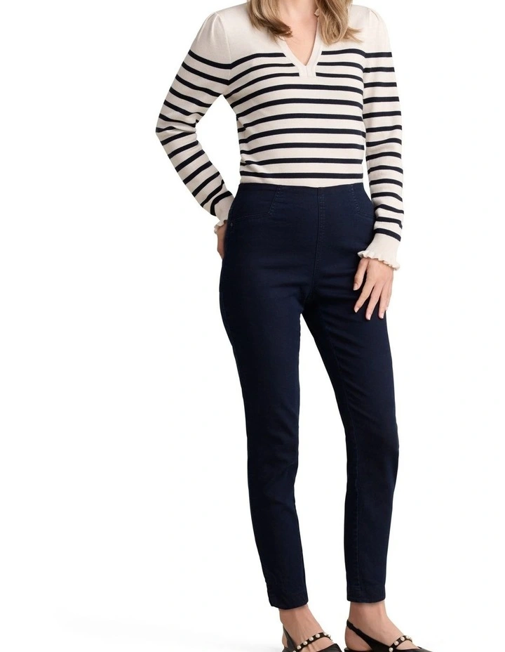 The Frenchie Curved Hem - Rinse Wash image 4