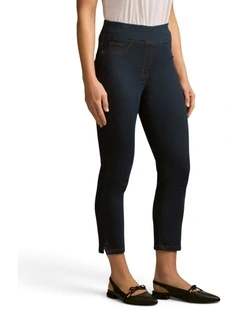 Bengajean(R) 3/4 Slim Leg - Clean Denim Blue
