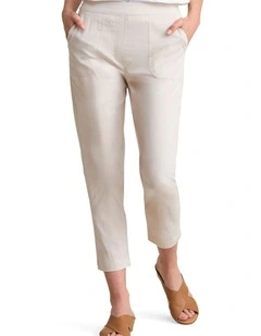 Lightweight Cotton Pant - Pebble