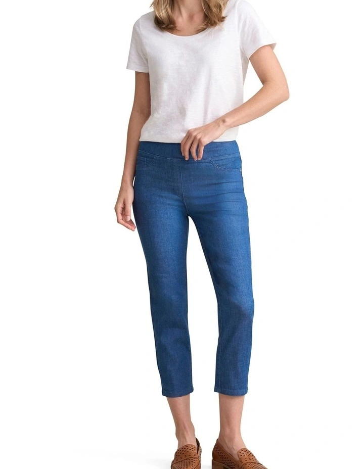 Bengajean(R)  3/4 Slim Leg - Ultramarine image 3