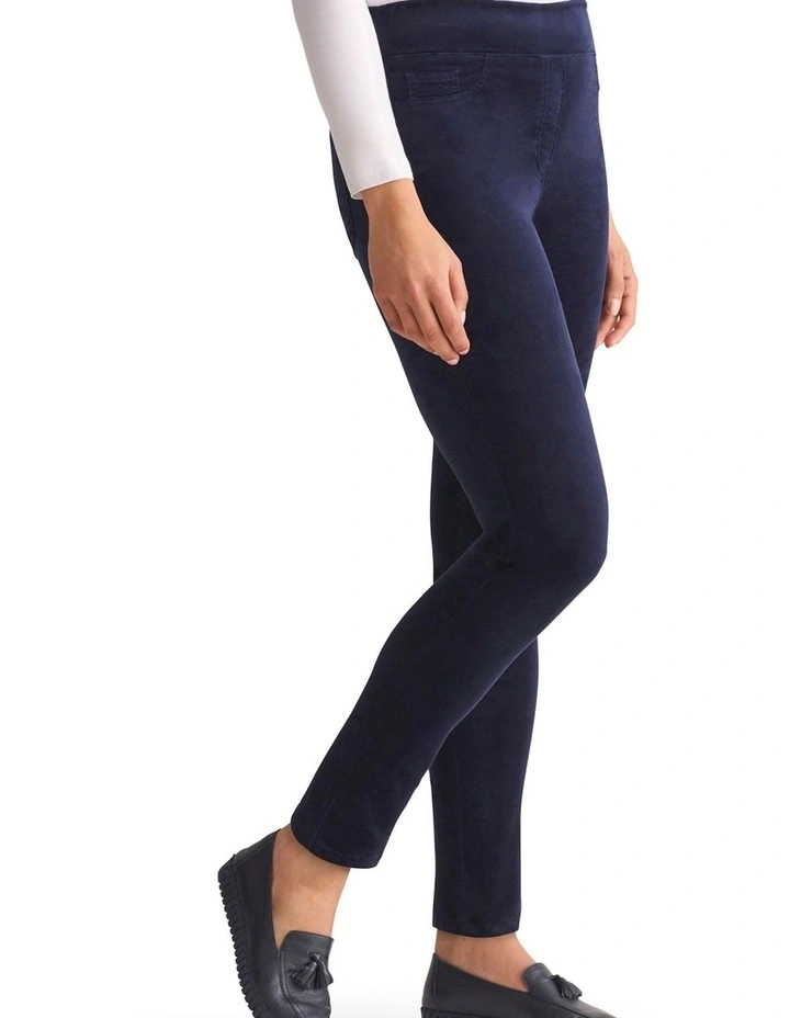 Bengajean(R) Velvet Skinny Leg in Ink image 3
