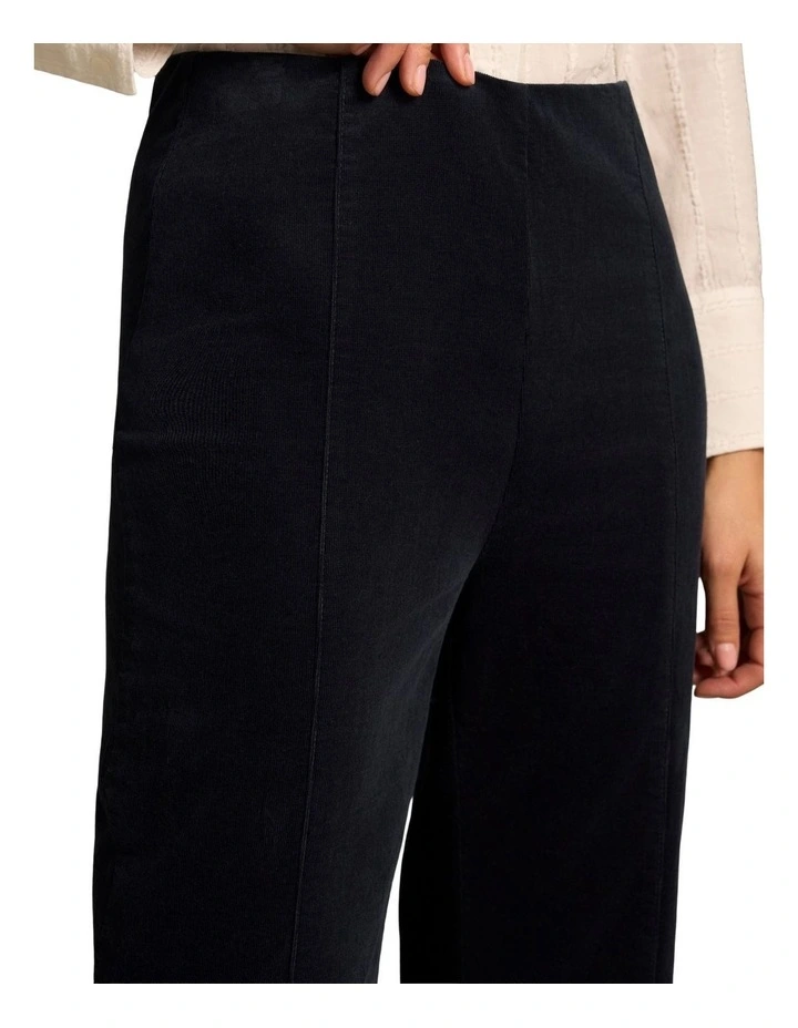 Kick Flare Cord Pant - Ink image 4