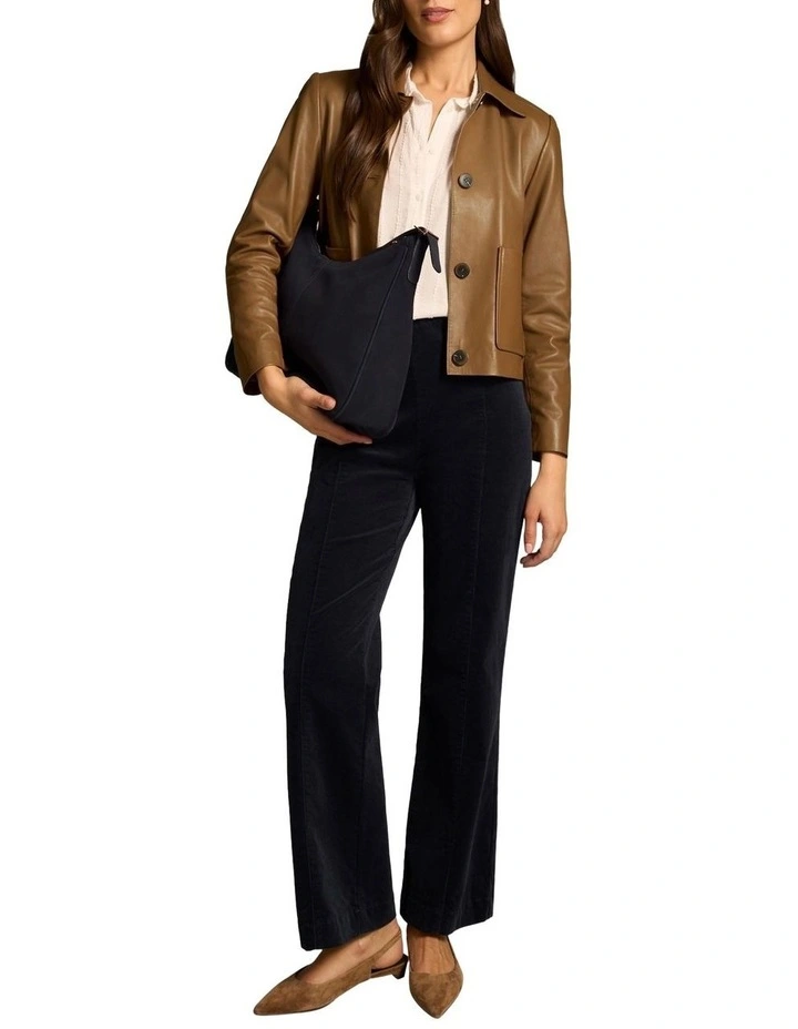 Kick Flare Cord Pant - Ink image 5