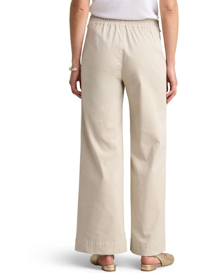 Wide Leg Jeans - Taupe image 2