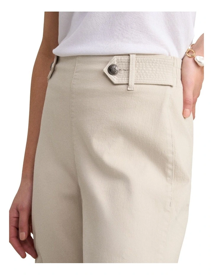 Wide Leg Jeans - Taupe image 4