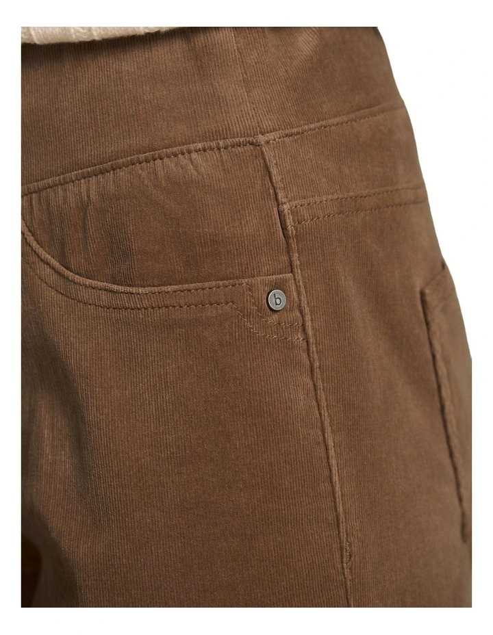 Bengajean(R) Velvet Straight Leg in Tan image 5