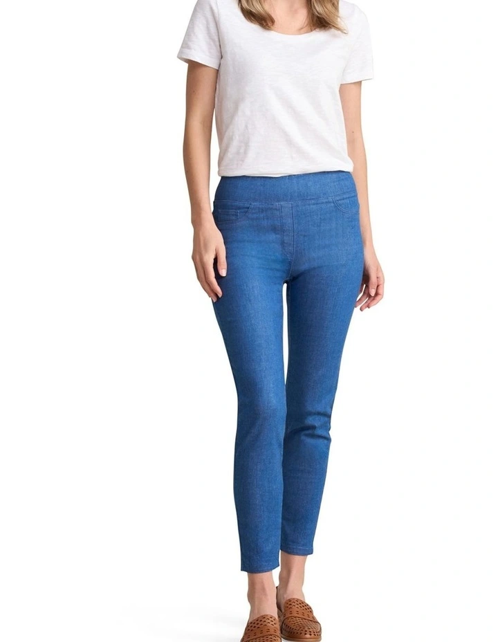 Bengajean(R) 7/8 Skinny Leg - Ultramarine image 1