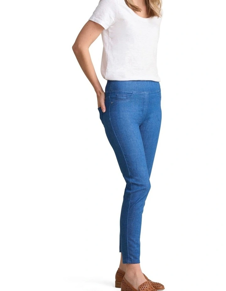 Bengajean(R) 7/8 Skinny Leg - Ultramarine image 4