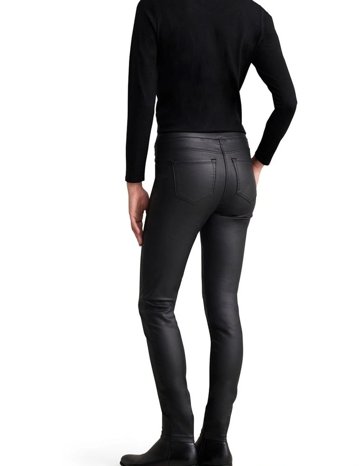 Bengajean(R) Skinny Leg Coated - Black image 2