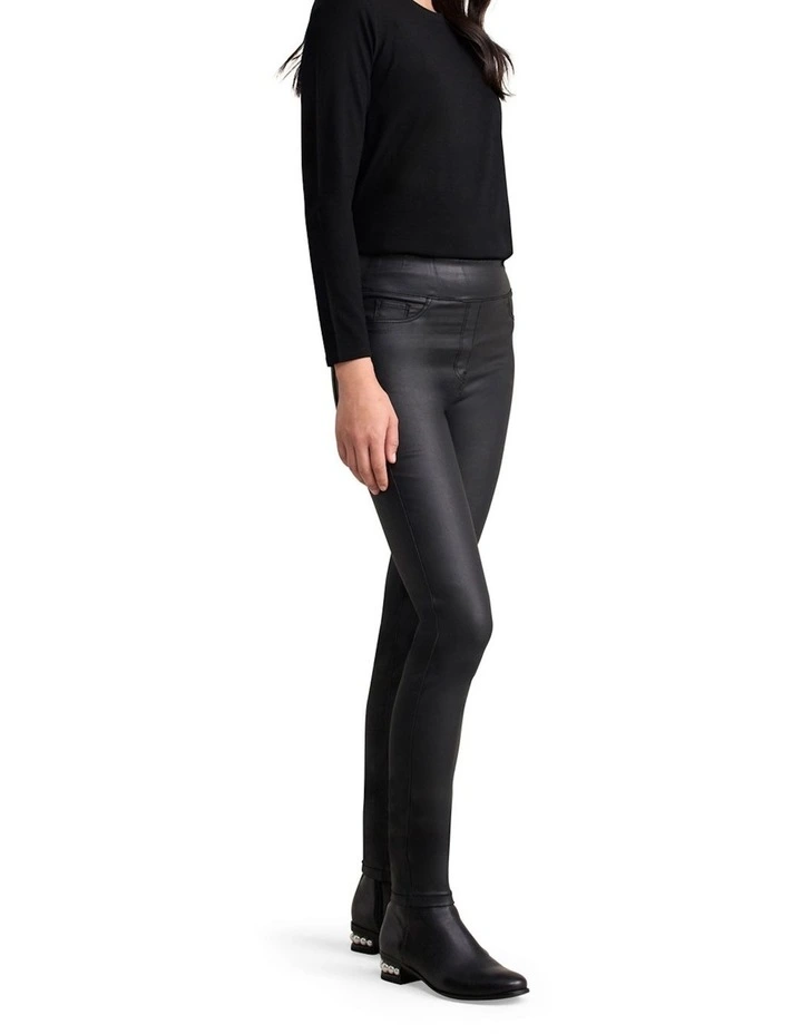 Bengajean(R) Skinny Leg Coated - Black image 3