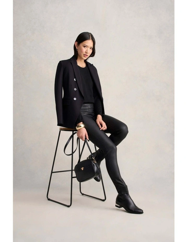 Bengajean(R) Skinny Leg Coated - Black image 5