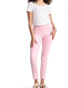 Bengajean 7/8 Straight Leg in Peony