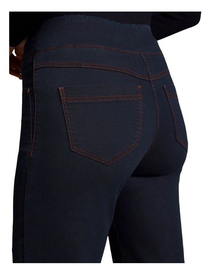 Bengajean(R) Good Earth Cotton Relaxed Bootcut - Clean Denim Blue image 4