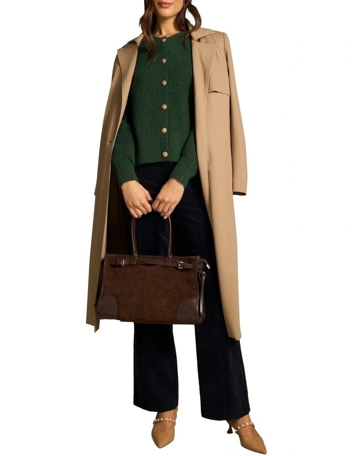 Blouson Sleeve Cardigan - Clover image 6