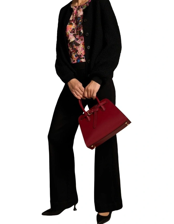 Textured Cardigan - Black image 6
