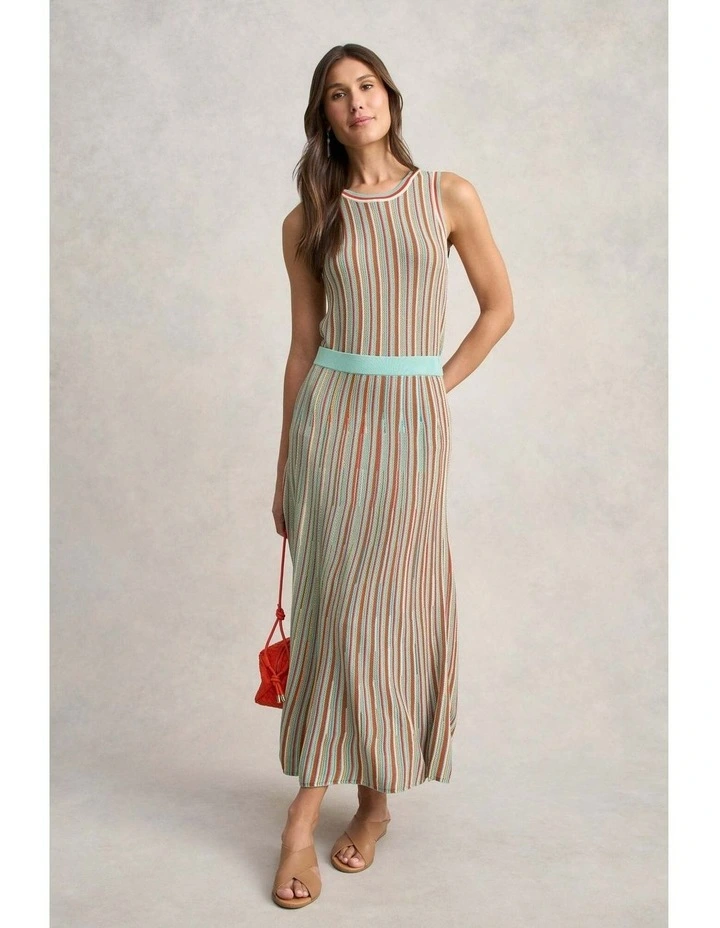 Stripe Knit Top in Multi Stripe image 5