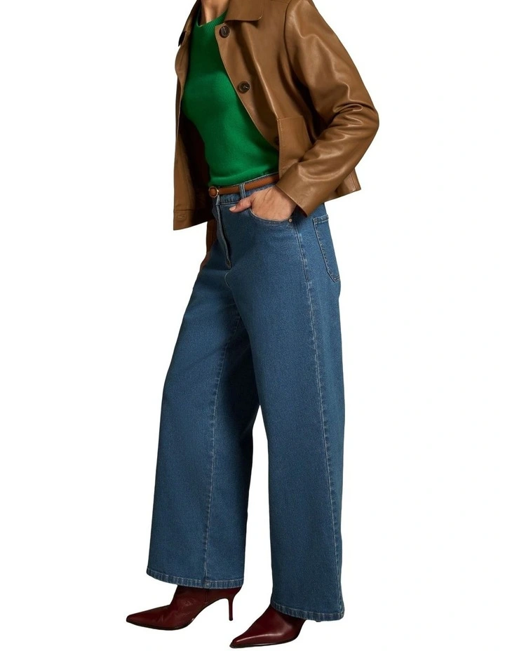 Merino Wool Jumper - Emerald image 4