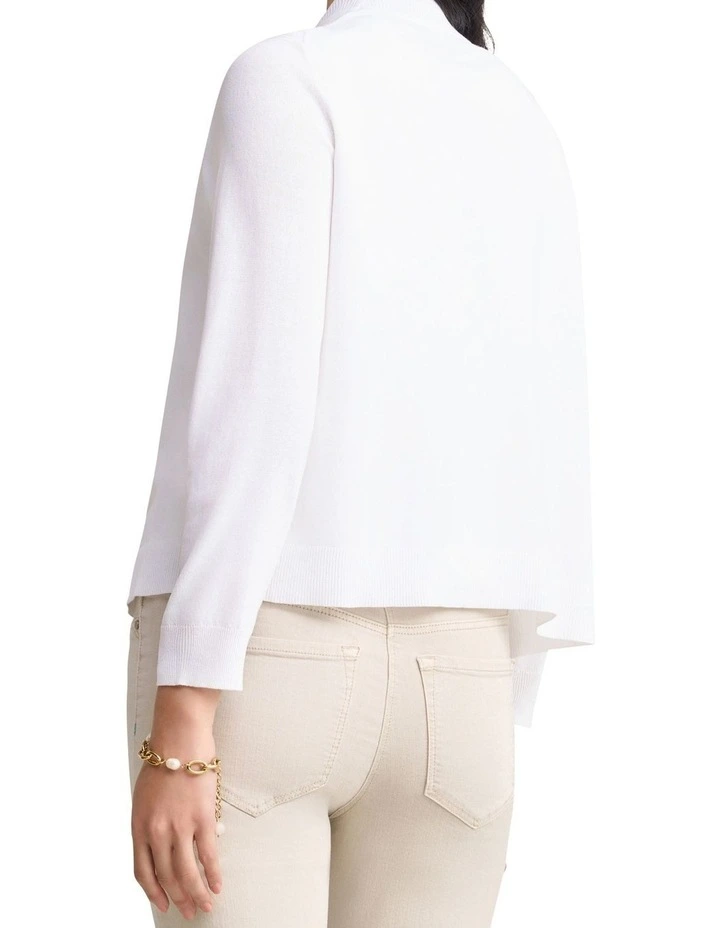 Essential Cardigan - White image 2