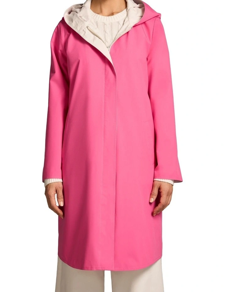 Reversible Raincoat - Pink / Silver image 3