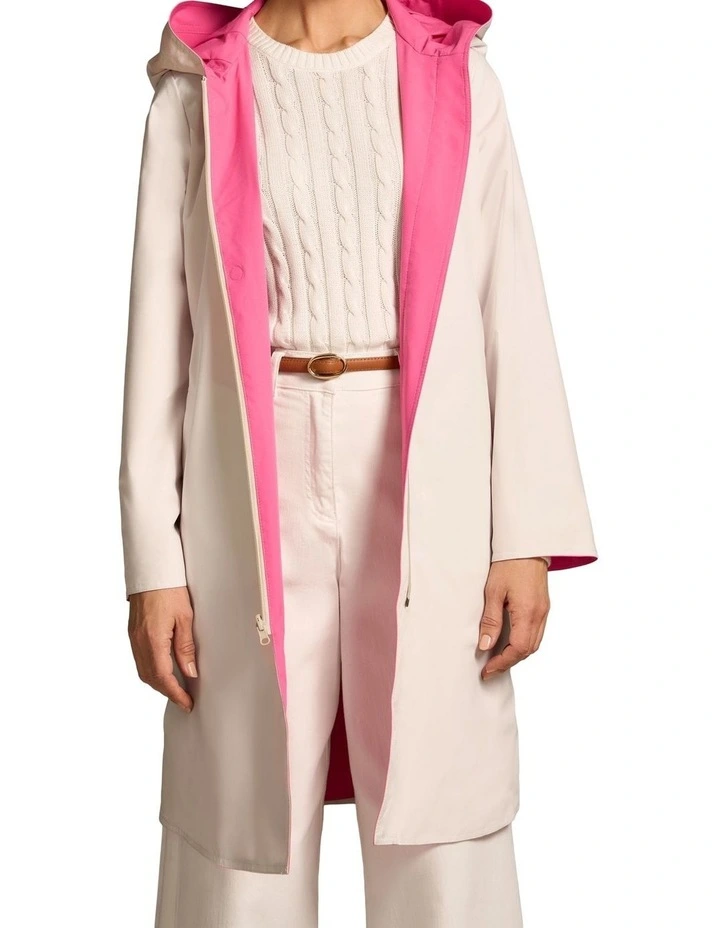 Reversible Raincoat - Pink / Silver image 4
