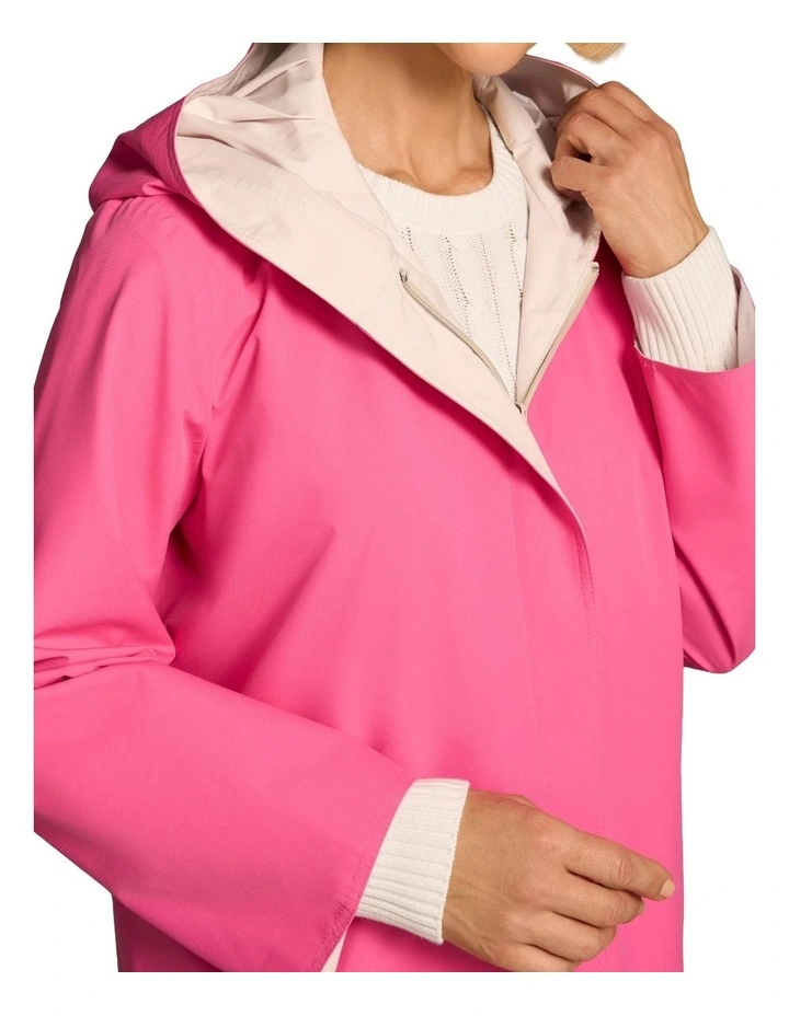 Reversible Raincoat - Pink / Silver image 5