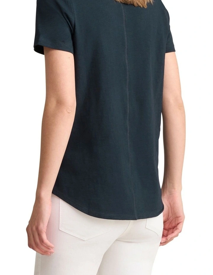 Organic Cotton T-Shirt - Ink image 2
